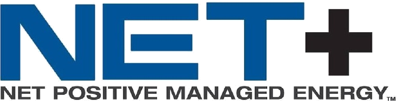 NET+ Net Positive Managed Energy logo